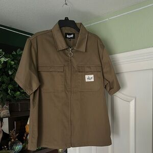 Men's Brown Vintage Vest